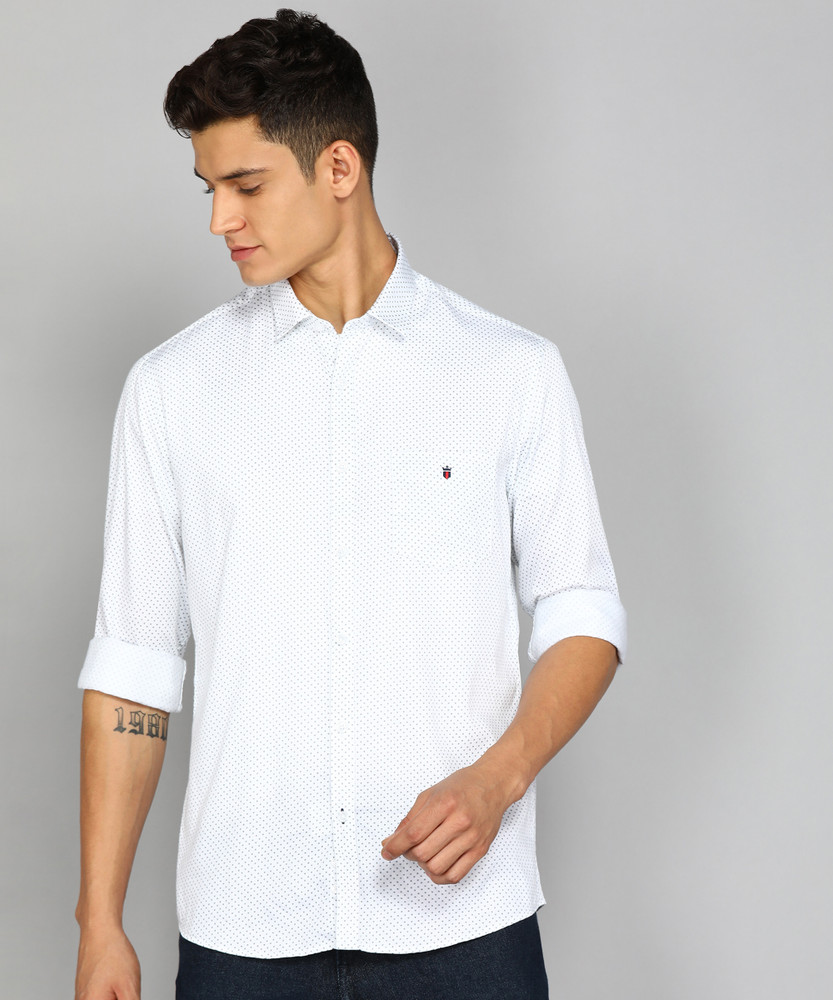 Louis philippe white shirt discount