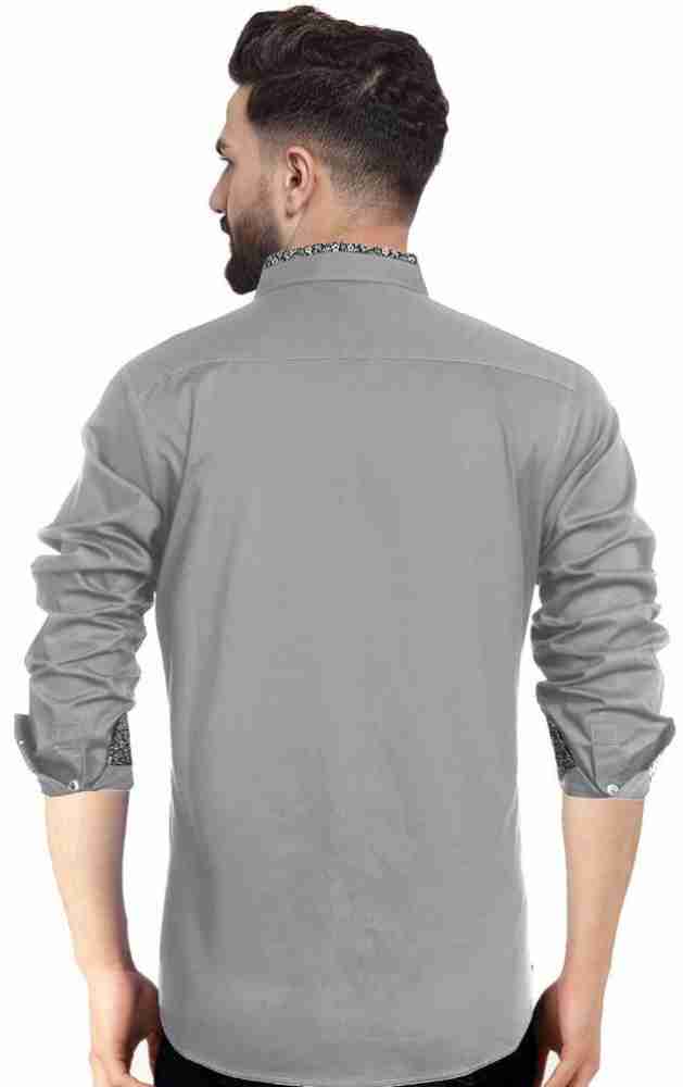 Angels Men's Shirt - Grey - M