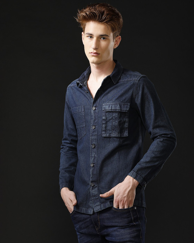 Jeans shirt for best sale mens flipkart