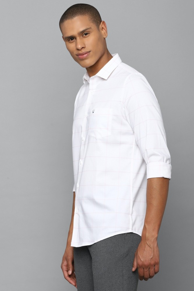 Allen solly white 2025 linen shirts