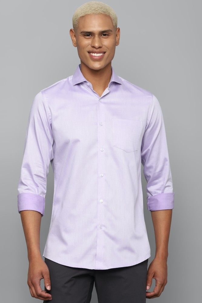 allen solly purple shirt