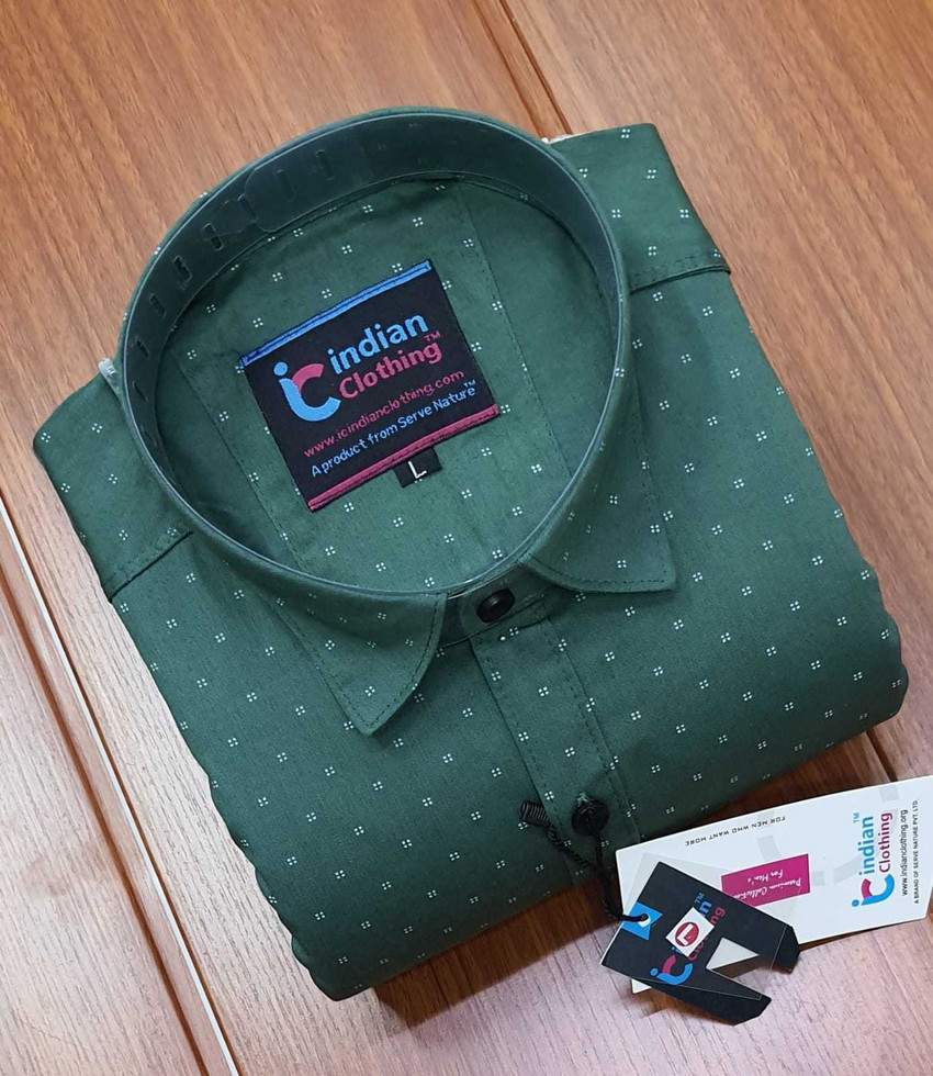 INDIAN CLOTHING Men Printed Formal Green Shirt Buy INDIAN CLOTHING Men Printed Formal Green Shirt Online at Best Prices in India Flipkart