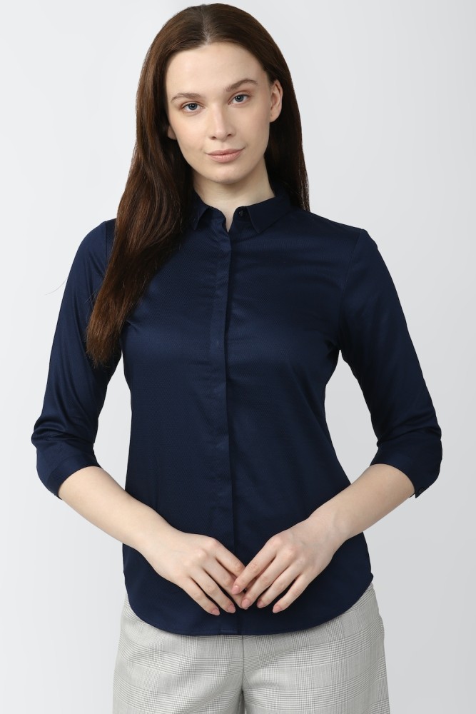 Van Heusen Women's 3/4 Sleeve Shirt