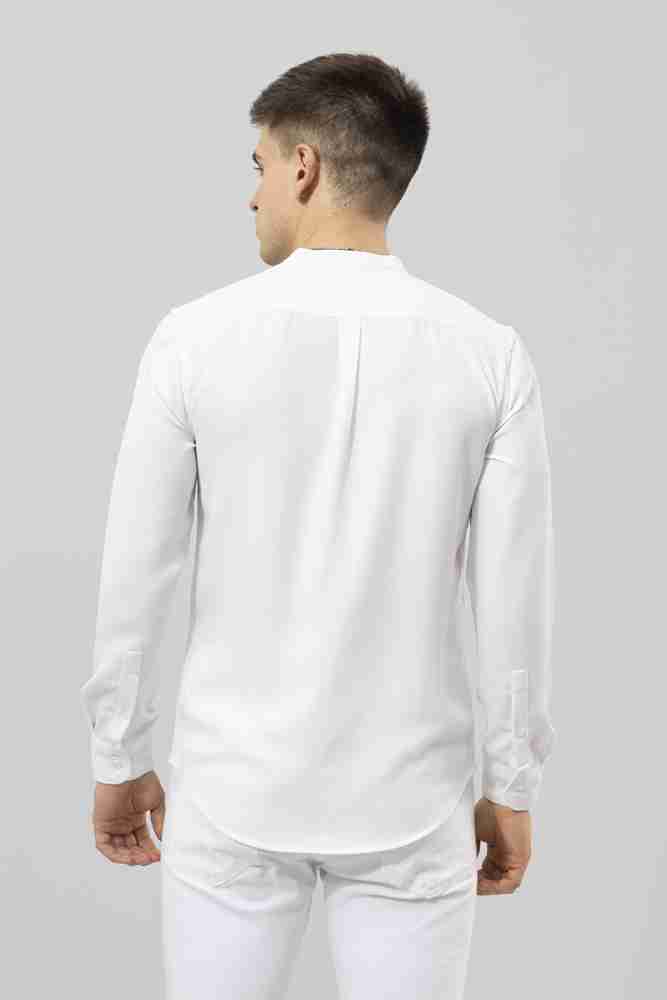 Bright White Casual Premium Hoodie Shirt For Men - Snitch Shirts