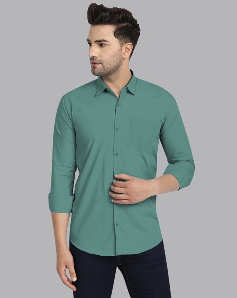 CHEAPSHIRTS Men Solid Casual Light Green Shirt Buy CHEAPSHIRTS Men Solid Casual Light Green Shirt Online at Best Prices in India Flipkart