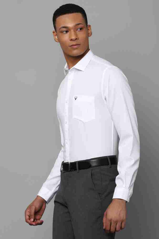 Allen solly white shirt discount