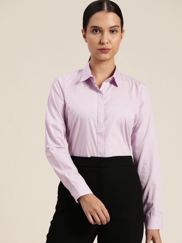 pastel purple shirt womens