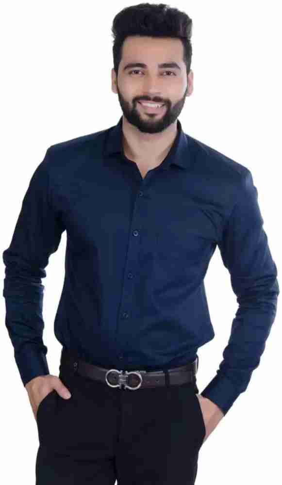 Formal blue pant matching shirt orders