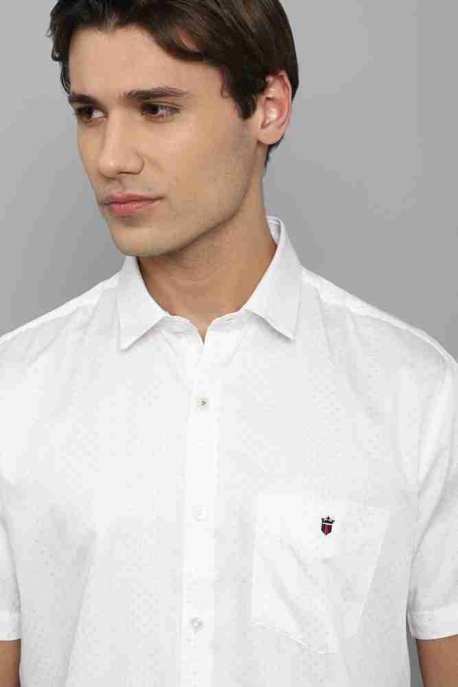 LOUIS PHILIPPE Men Striped Casual White Shirt - Buy LOUIS PHILIPPE Men  Striped Casual White Shirt Online at Best Prices in India