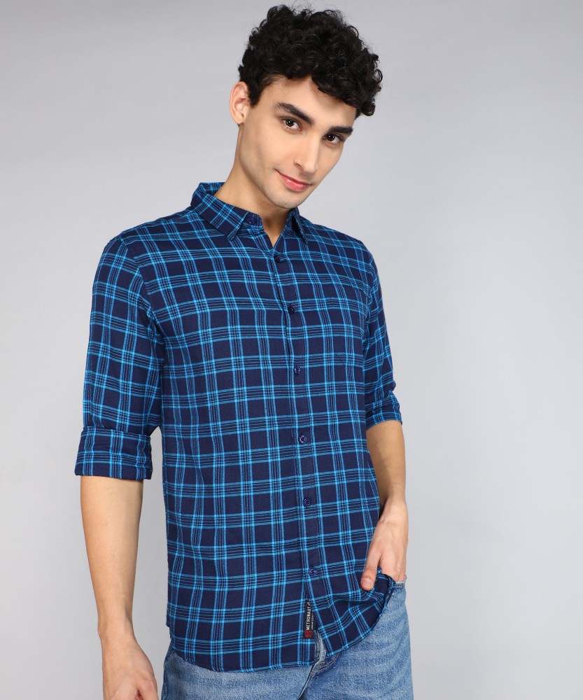 blue shirt flipkart