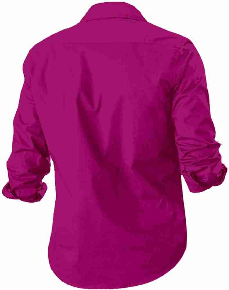 Fitted T-Shirt In Washed Neon Pink