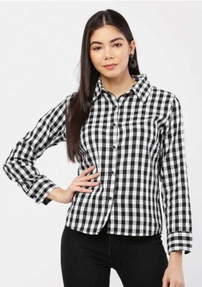 HARPA Women Printed Casual White Shirt - Buy HARPA Women Printed Casual  White Shirt Online at Best Prices in India