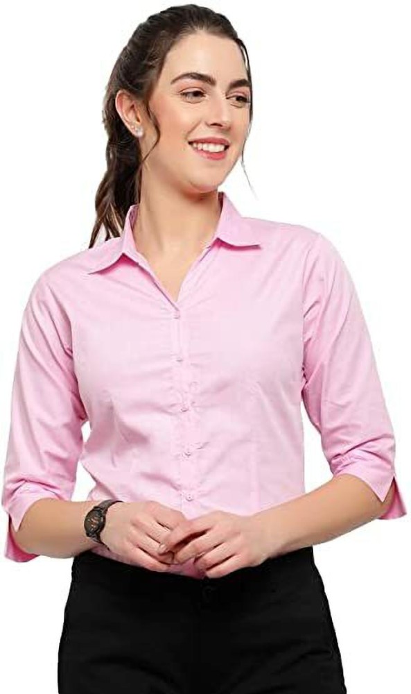 GHDFSGDHJDFG Women Solid Formal Pink Shirt Buy GHDFSGDHJDFG Women Solid Formal Pink Shirt Online at Best Prices in India Flipkart