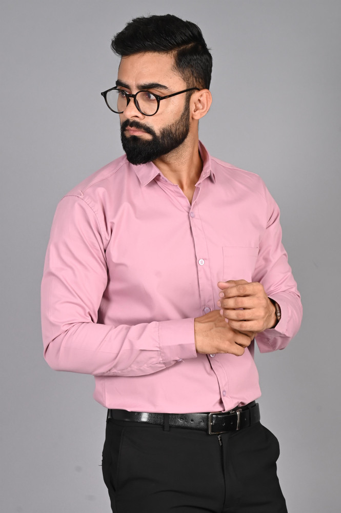 pink shirt formal
