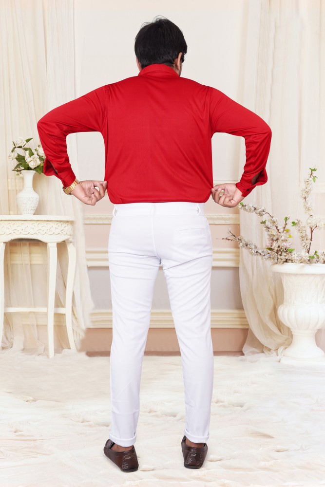 Girl Shirt White Pants Red Shoes Stock Photo 715746583  Shutterstock