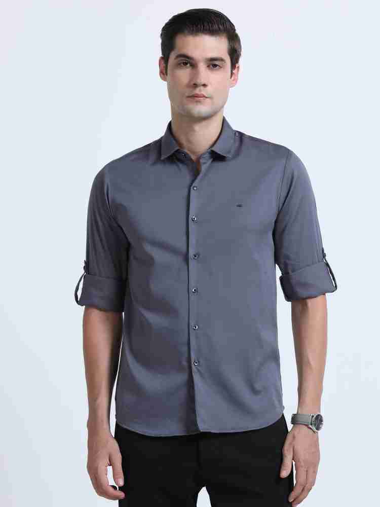 Cool Colors Men Solid Casual Grey Shirt Buy Cool Colors Men Solid Casual Grey Shirt Online at Best Prices in India Flipkart