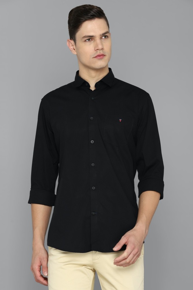 Buy Louis Philippe Black Shirt Online - 795886