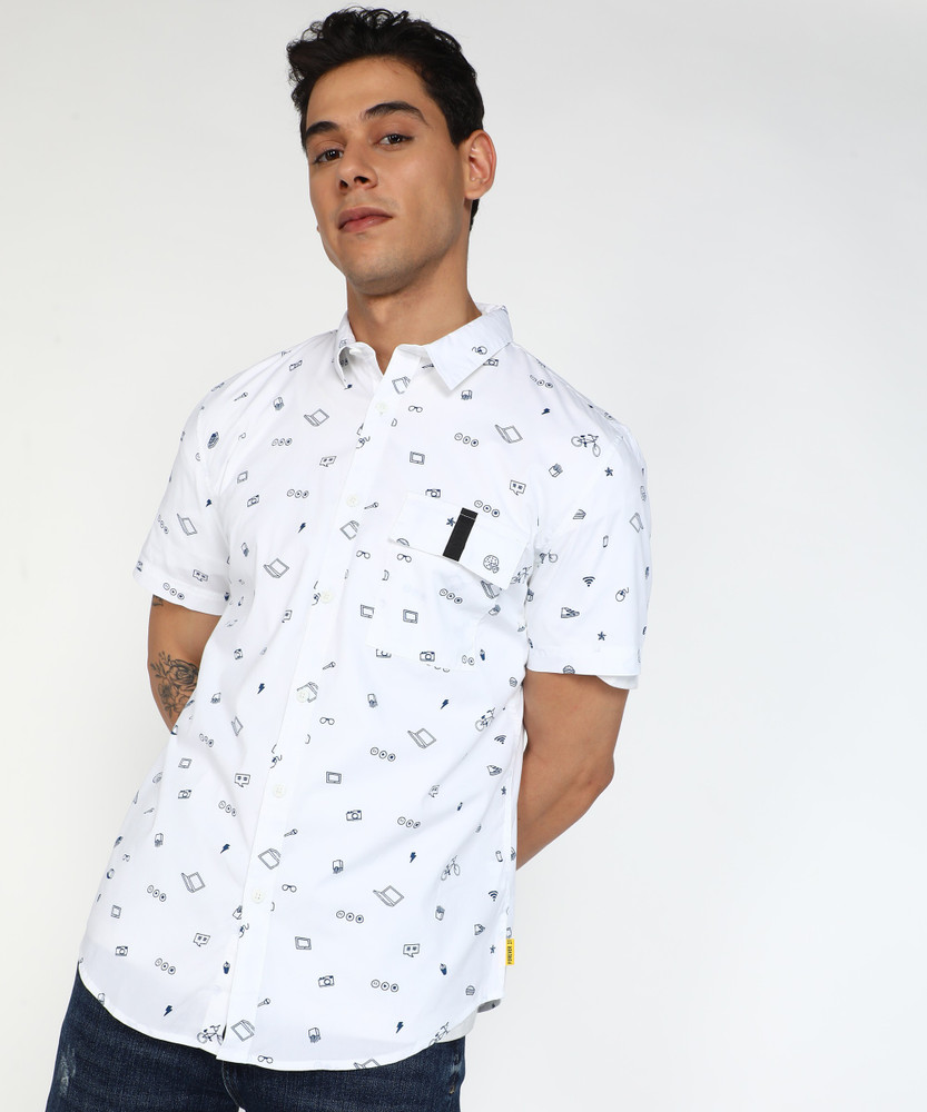 FOREVER 21 Men Solid Casual White Shirt Buy FOREVER 21 Men Solid Casual White Shirt Online at Best Prices in India Flipkart