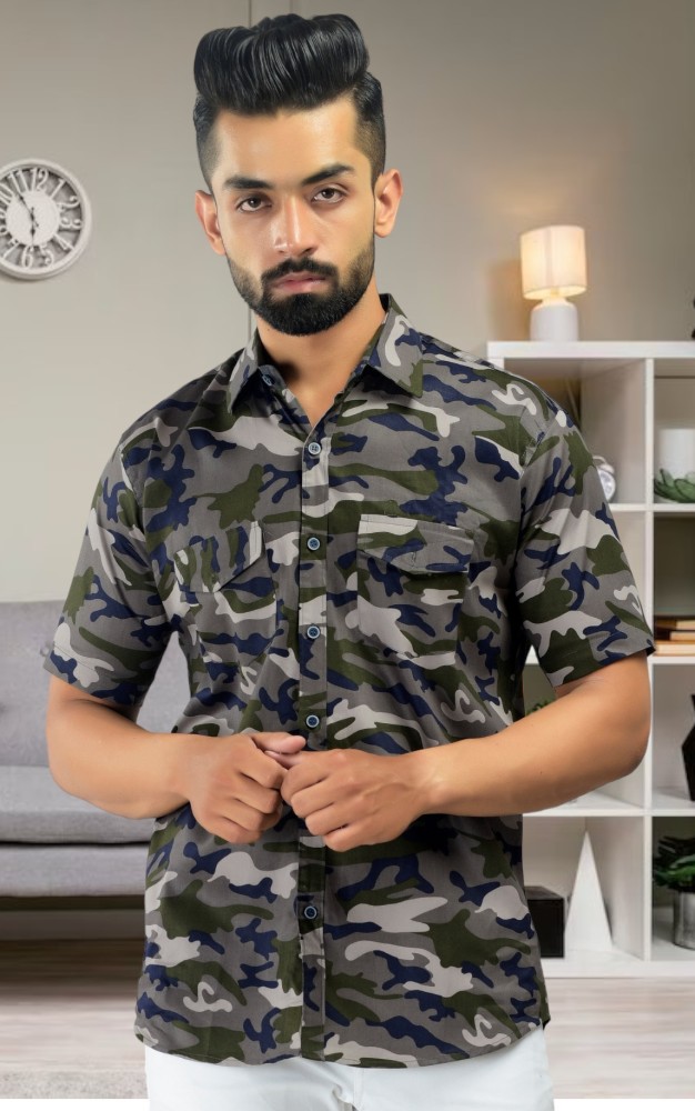 army pattern shirt