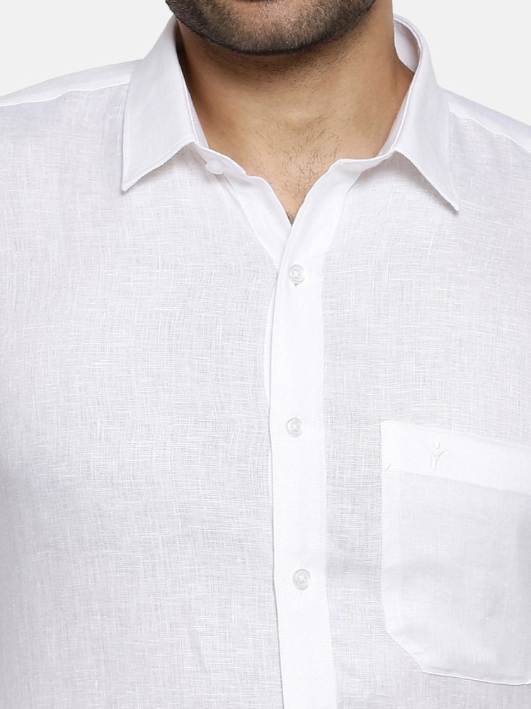 Ramraj Cotton Men Solid Formal White Shirt Buy Ramraj Cotton Men Solid Formal White Shirt Online at Best Prices in India Flipkart