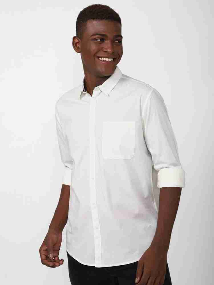 Forever 21 white button down dress clearance