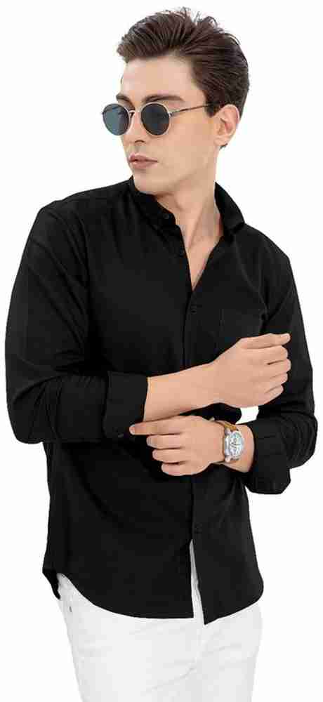 Next Generation Fashion Men Solid Casual Black Shirt Buy Next Generation Fashion Men Solid Casual Black Shirt Online at Best Prices in India Flipkart