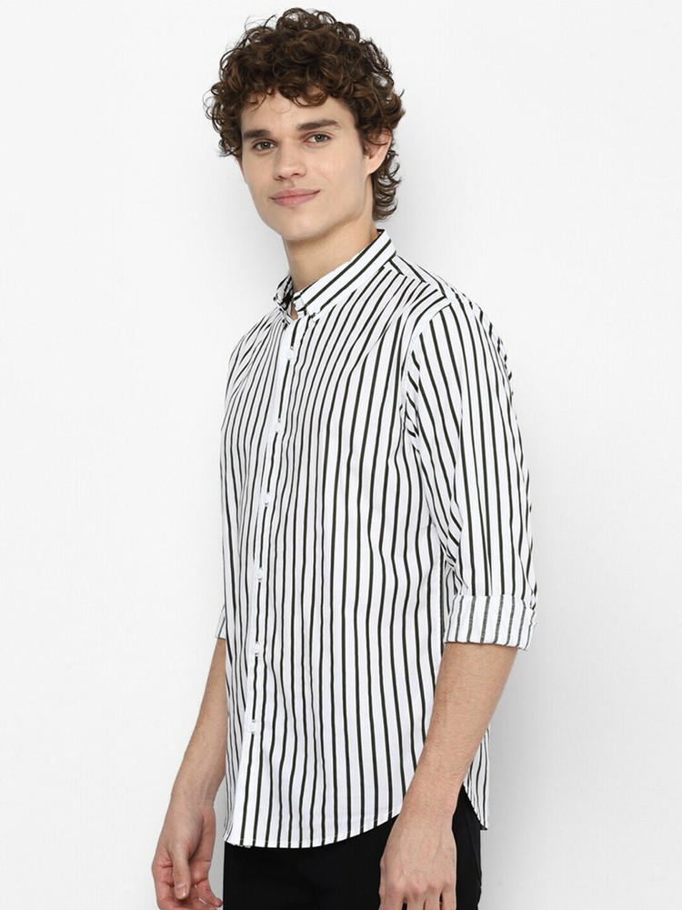 Forever 21 striped button down dress clearance