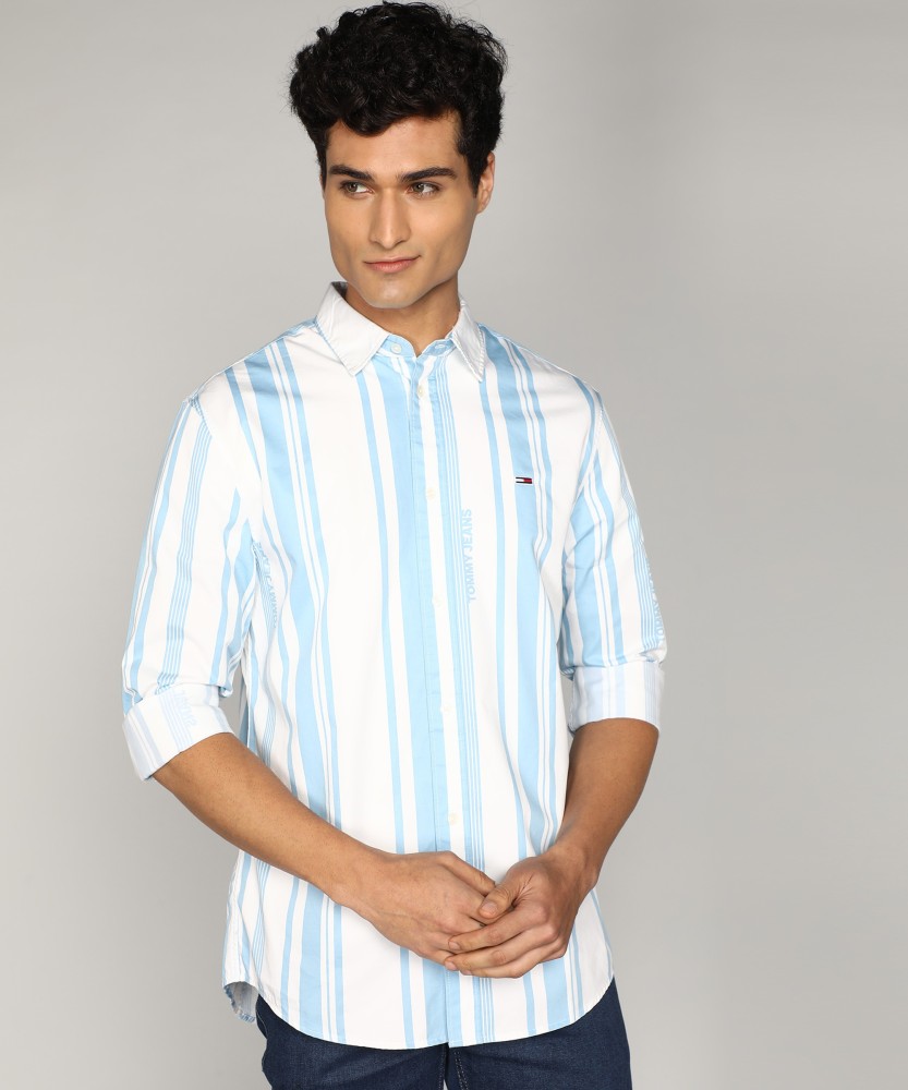 Tommy hilfiger deals men's striped shirt