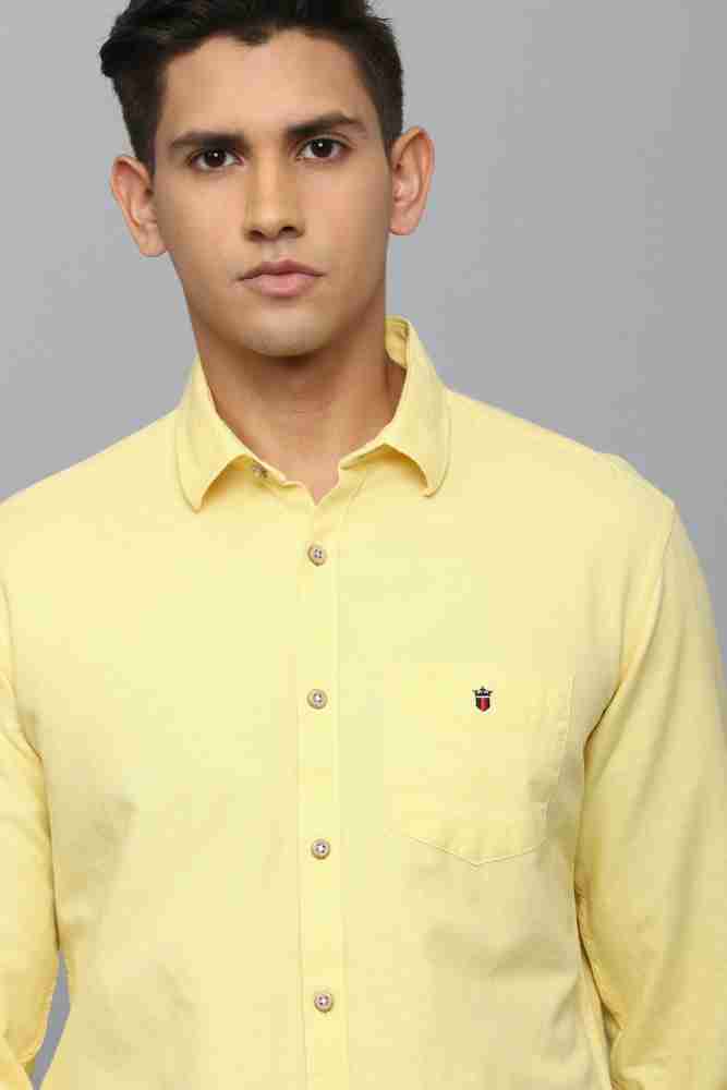 Buy Yellow Shirts for Men by LOUIS PHILIPPE Online