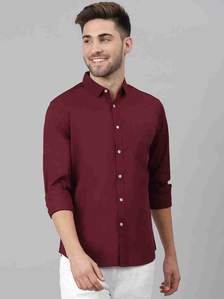 Maroon colour 2025 shirt