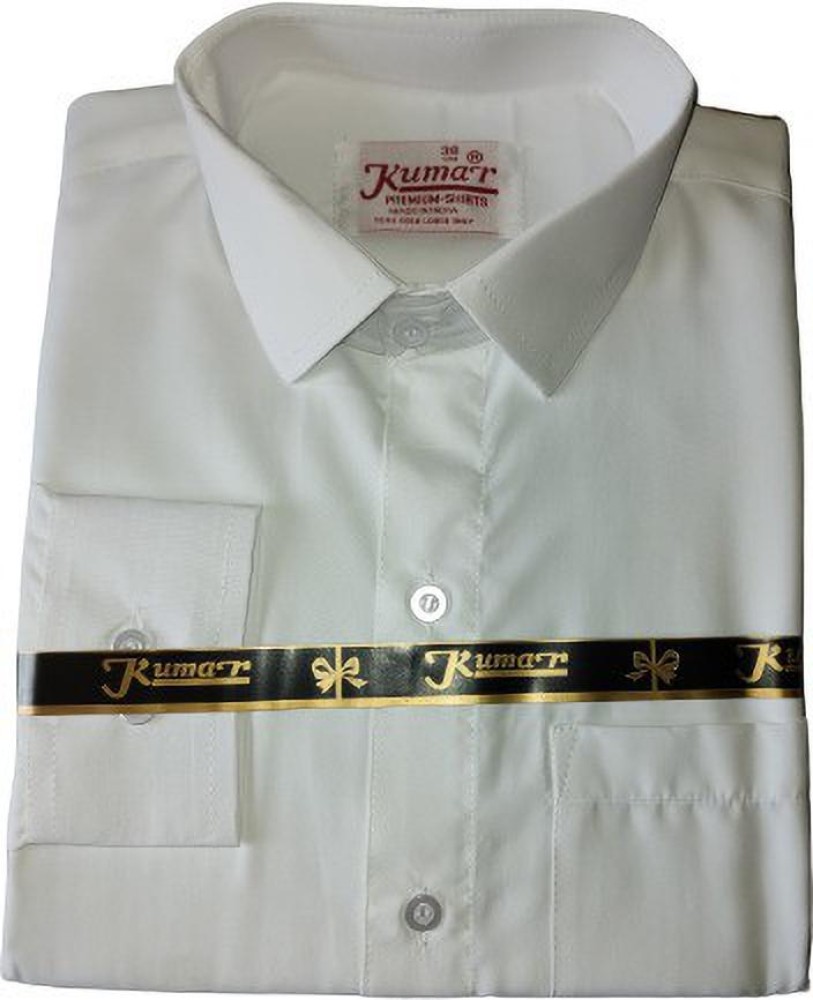 Hyflex Men Printed Casual White, Gold Shirt