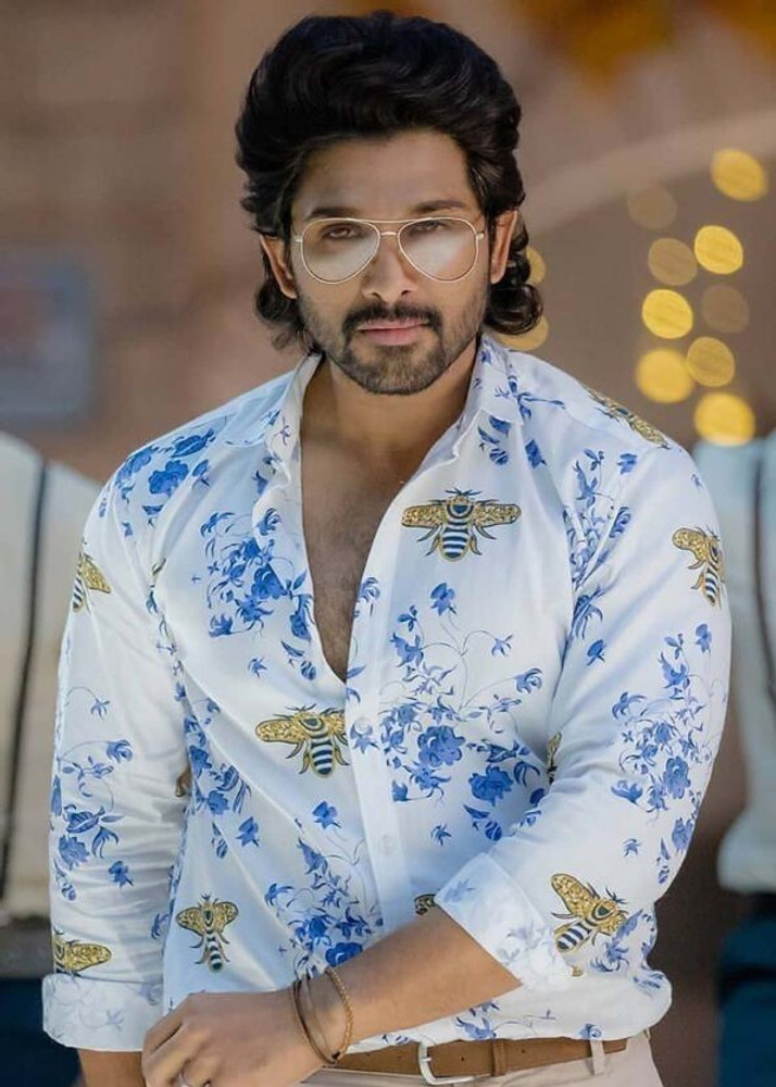 ethnicroop Men Printed Casual White Light Blue Beige Shirt Buy