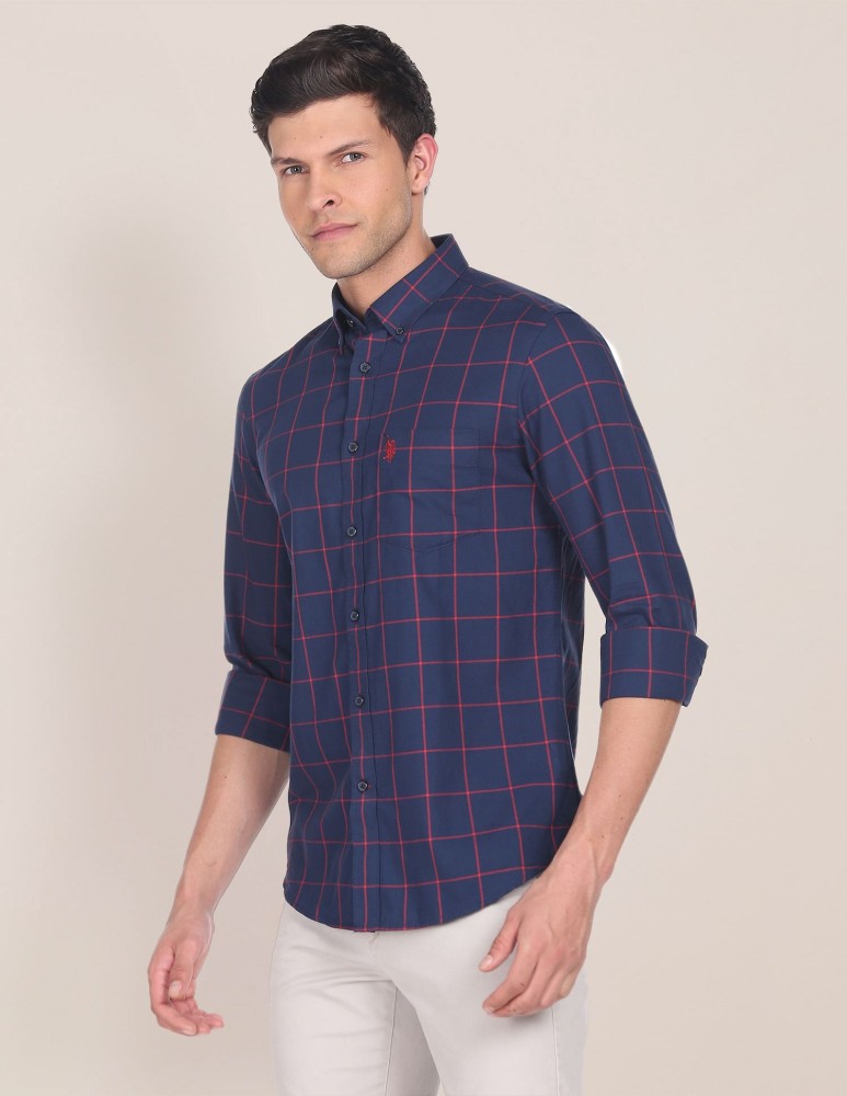 navy blue shirt flipkart