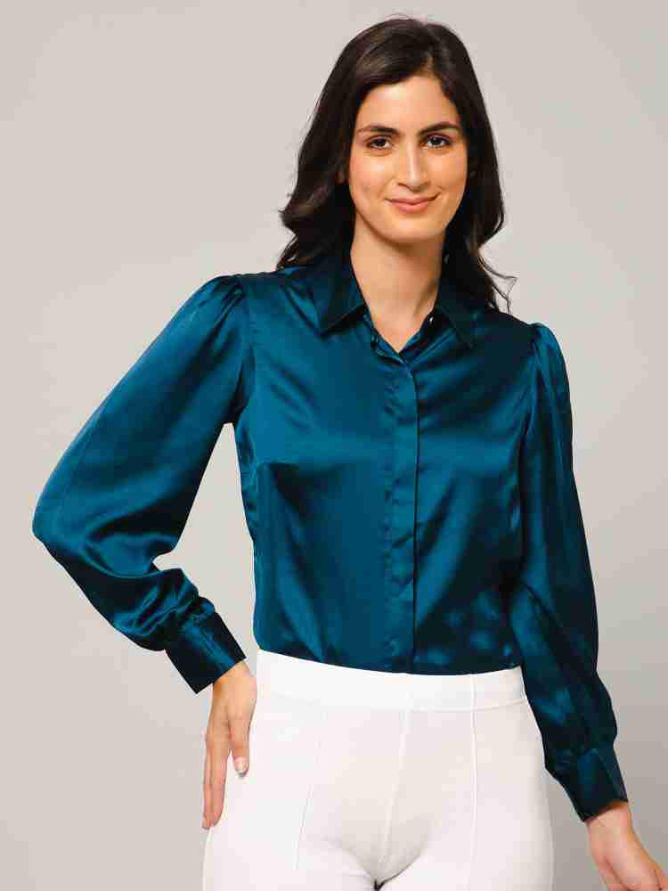Buy Green Shirts for Women by PURYS Online