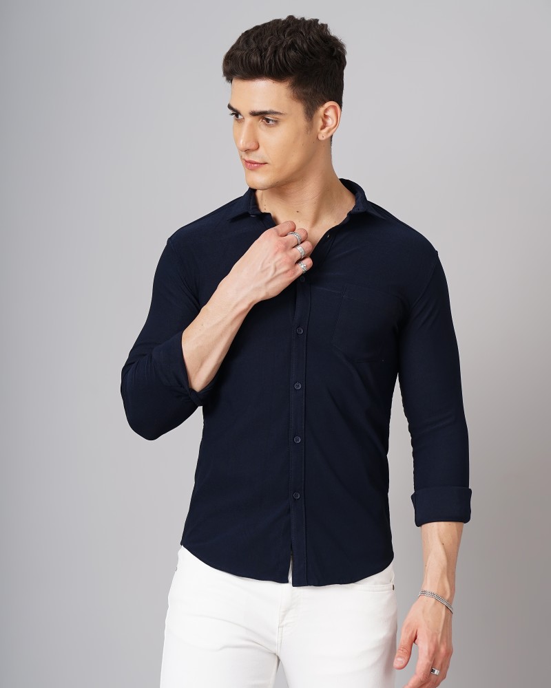 Buy Navy Blue Shirts for Men by Hardsoda Online