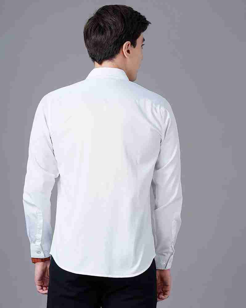 MARTIN PACEMAKER Men Solid Casual White Shirt Buy MARTIN