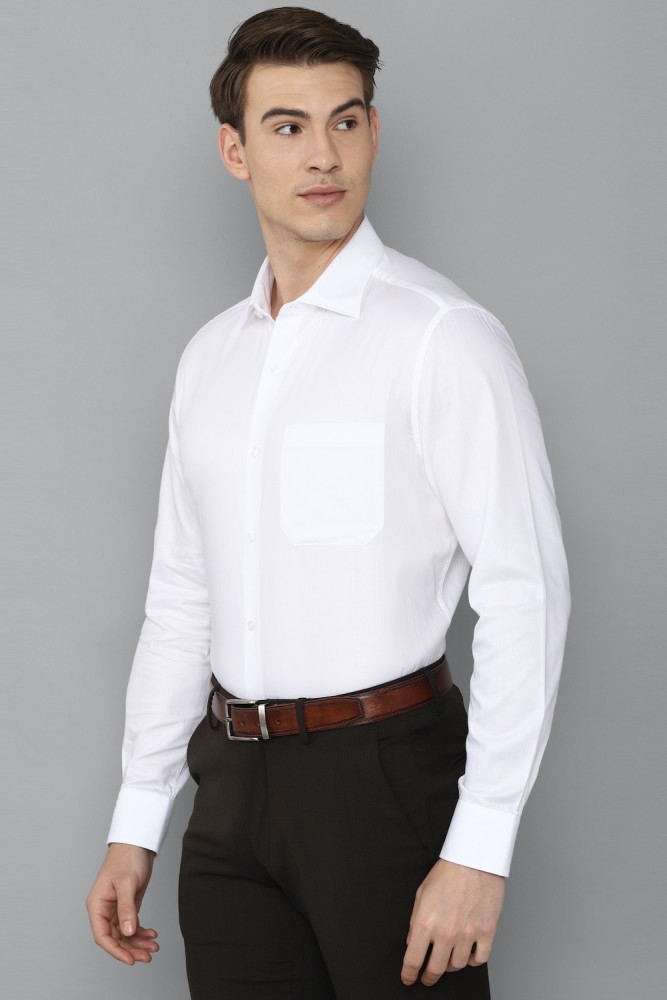 Louis Philippe Formal Shirts : Buy Louis Philippe Men White Shirt