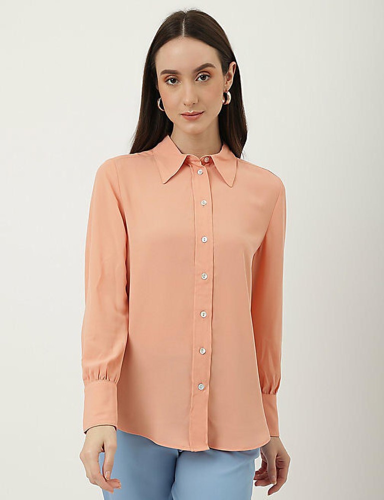 Buy Pink & White Shirts for Women by Marks & Spencer Online