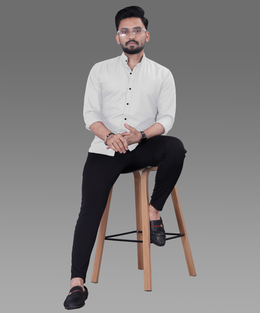 Grey pant and hot sale black shirt combination