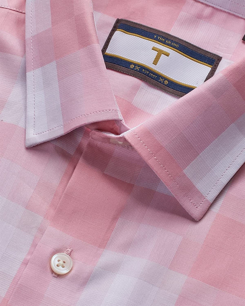 Pink brand dress shirt deals