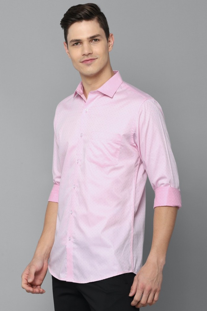 allen solly pink shirt