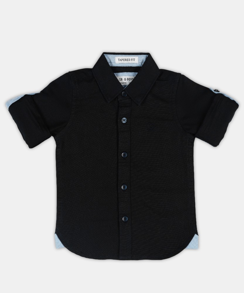 baby boy black shirt