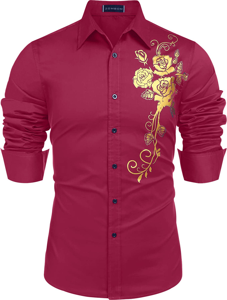 red colour shirt design