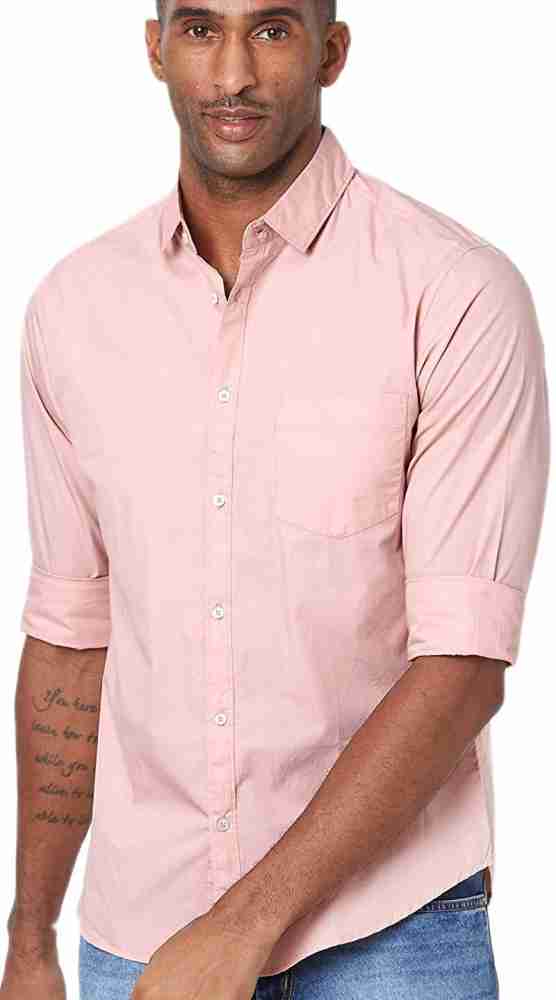 Mens short sleeve deals pink shirts