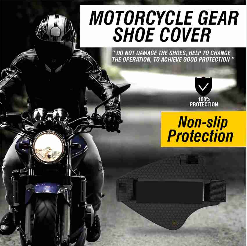 Shoe cover for motorcycle riders hotsell