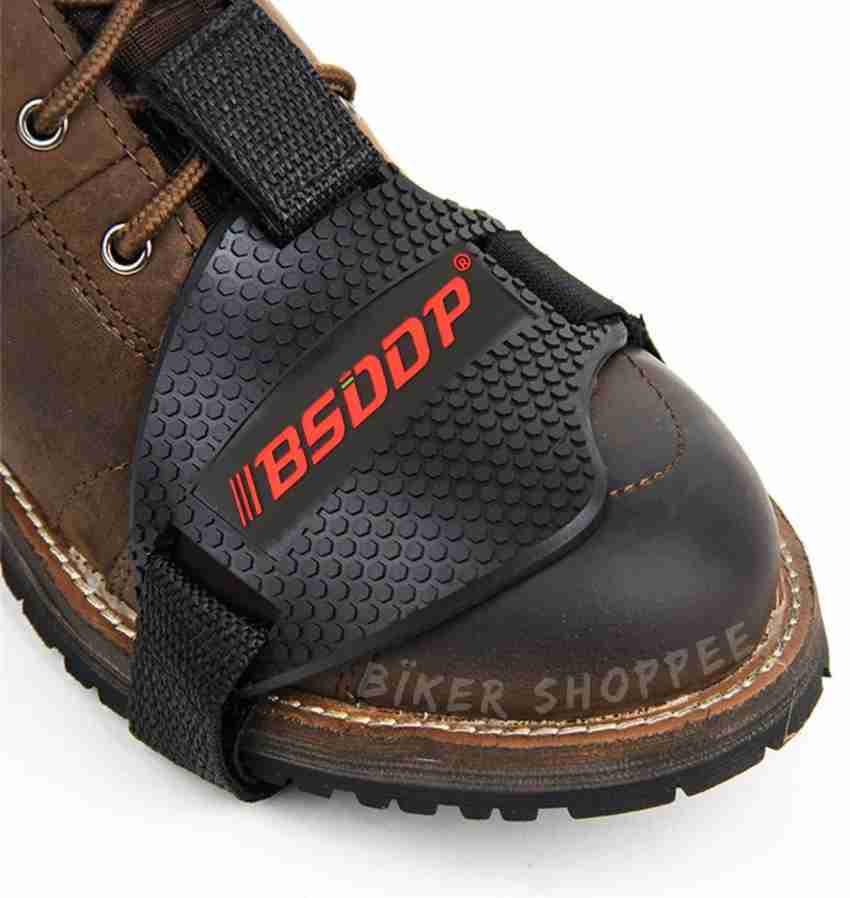 BIKER SHOPPEE MOTORCYCLE GEAR SHIFT SHOE PROTECTOR COVER FOR