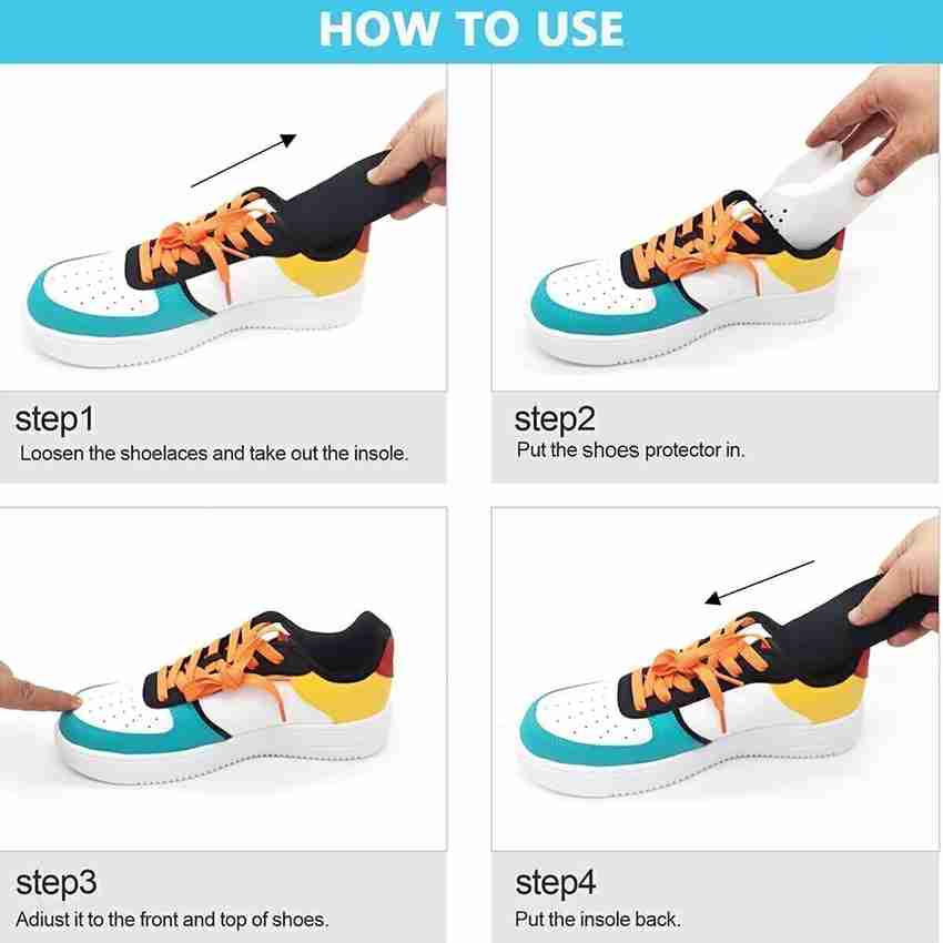 SHIPEASE Shoe Crease Protector Toe Box Wrinkle Protection shoes Bend shield for Men Women PU Toe Sports Regular Shoe Insole Price in India Buy SHIPEASE Shoe Crease Protector Toe Box Wrinkle Protection...