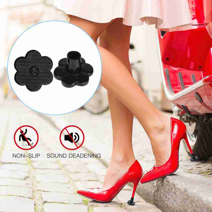 LQZ 4 Pairs High Heel Protectors 3 Sizes Heel Repair Caps Covers Heel Stoppers Form Gel Heel Sports Shoe Insole Price in India Buy LQZ 4 Pairs High Heel Protectors 3