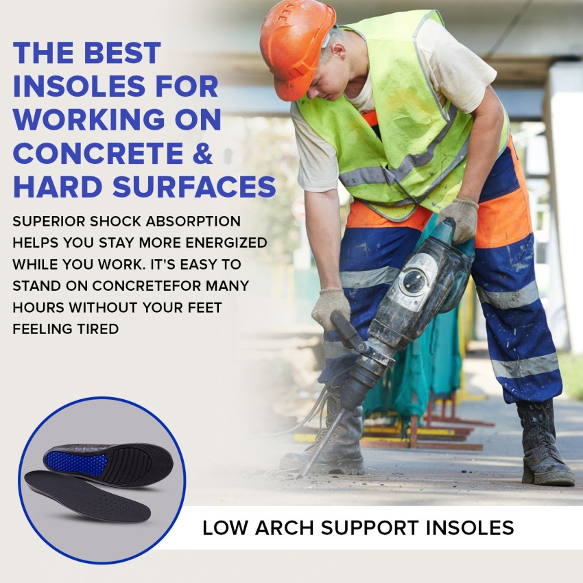 Best insoles for working on clearance concrete