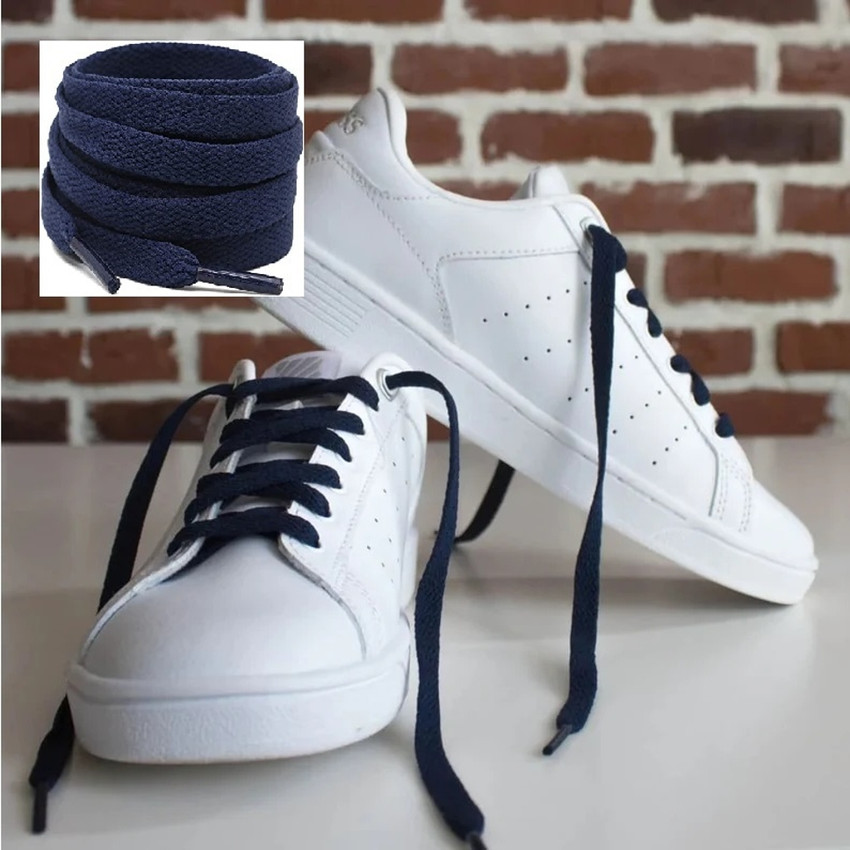 Navy shoe strings top